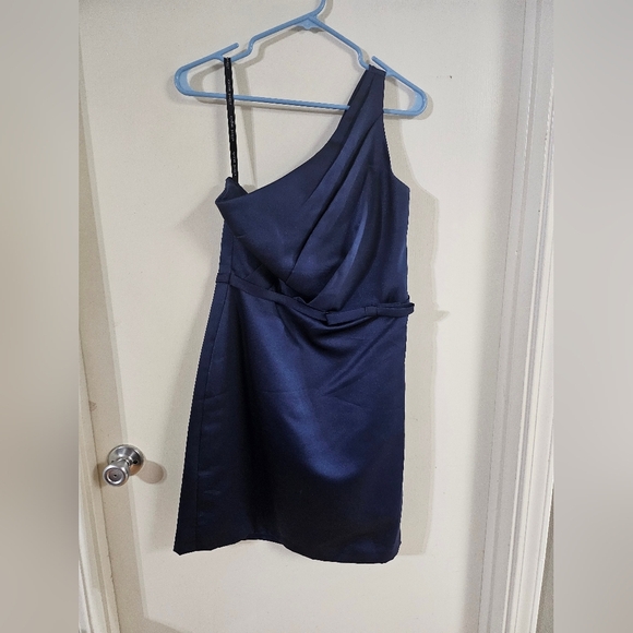 Alfred Angelo Navy Blue Dress - Picture 1 of 9
